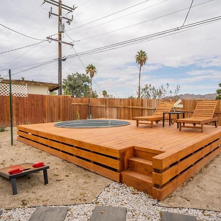 ジョシュア・ツリー Palm Vista Retreat *Hot Tub/Cowboy Pool/Hammocks*ヴィラ エクステリア 写真